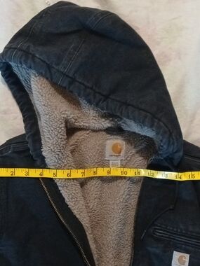 Carhartt  Hooded Sherpa-Lined Puffer Jacket